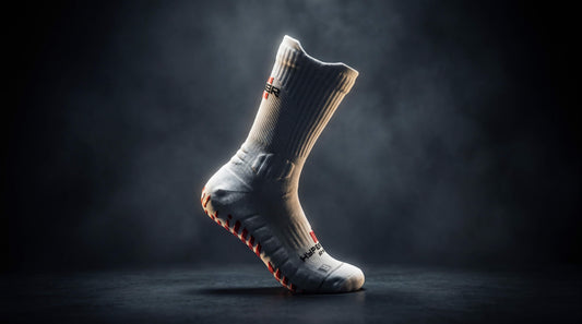 Hyper Grip Athletic Socks silicone sole traction pattern